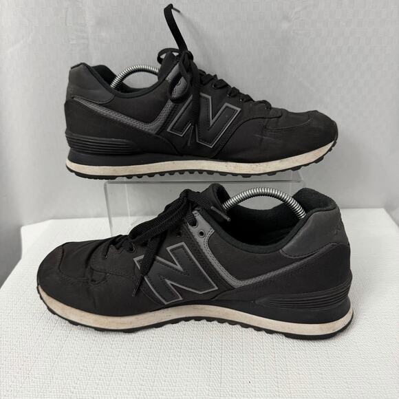New Balance 574 v2 Shoes Mens Size 12 D Black Sneakers Lace Up Low Top main image 8